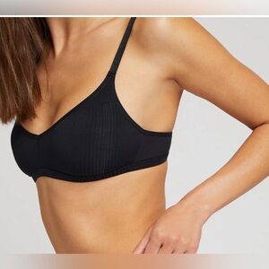 Negative underwear whipped non-wire Women's Black Bra, size 3